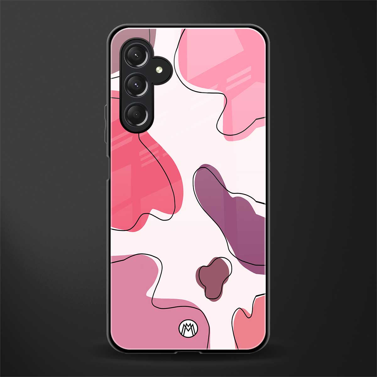 cotton candy taffy edition back phone cover | glass case for samsun galaxy a24 4g