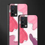 cotton candy taffy edition back phone cover | glass case for oppo a74 4g