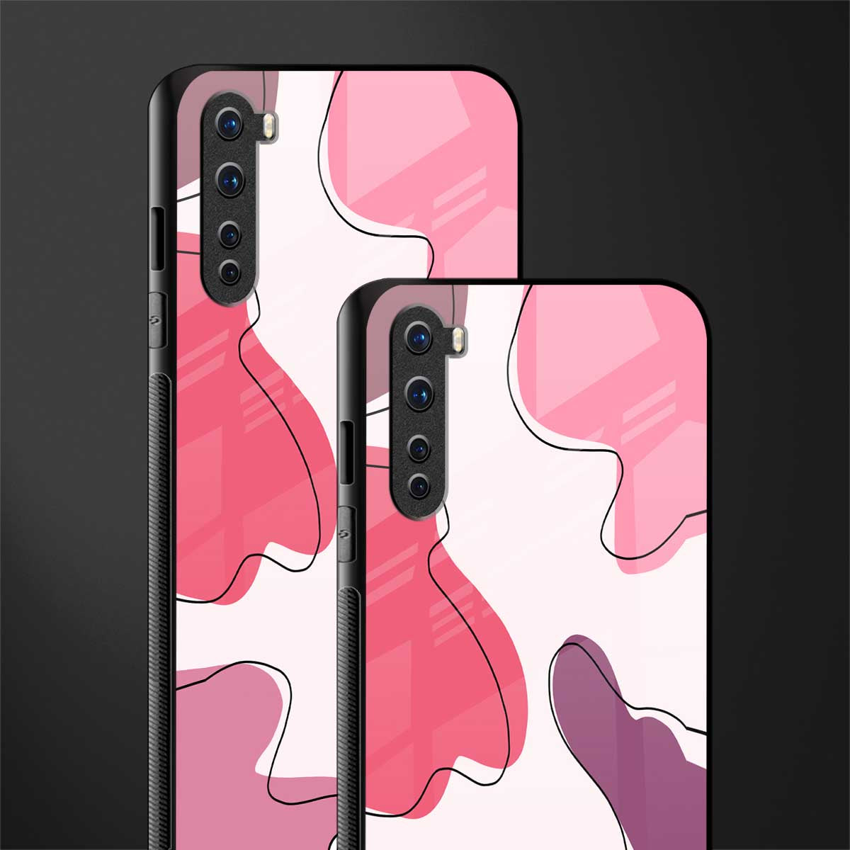 cotton candy taffy edition glass case for oneplus nord ac2001 image-2