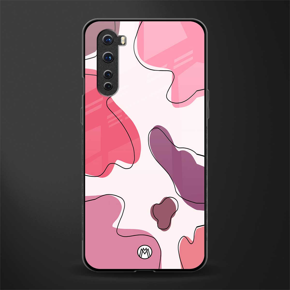 cotton candy taffy edition glass case for oneplus nord ac2001 image