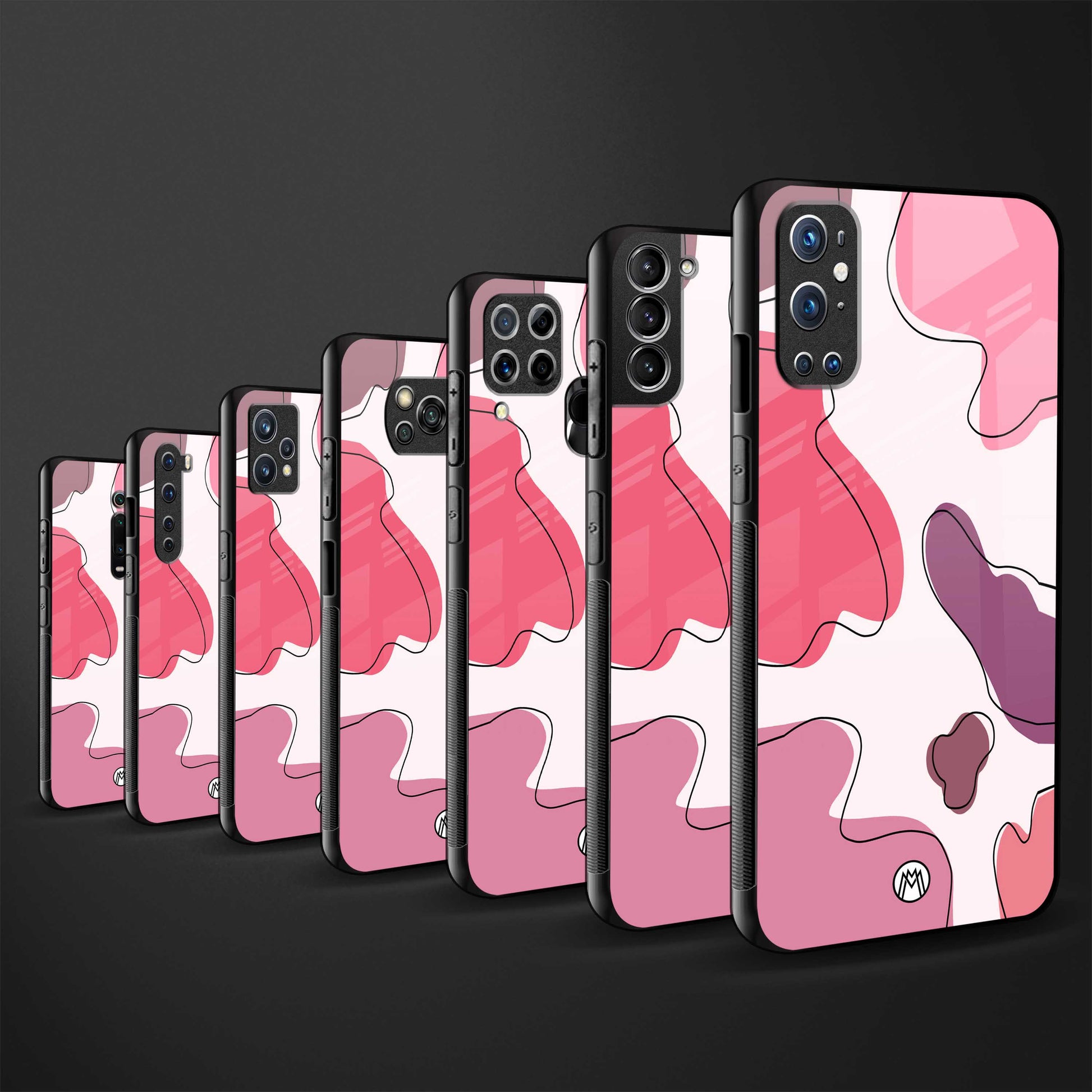 cotton candy taffy edition back phone cover | glass case for vivo y22
