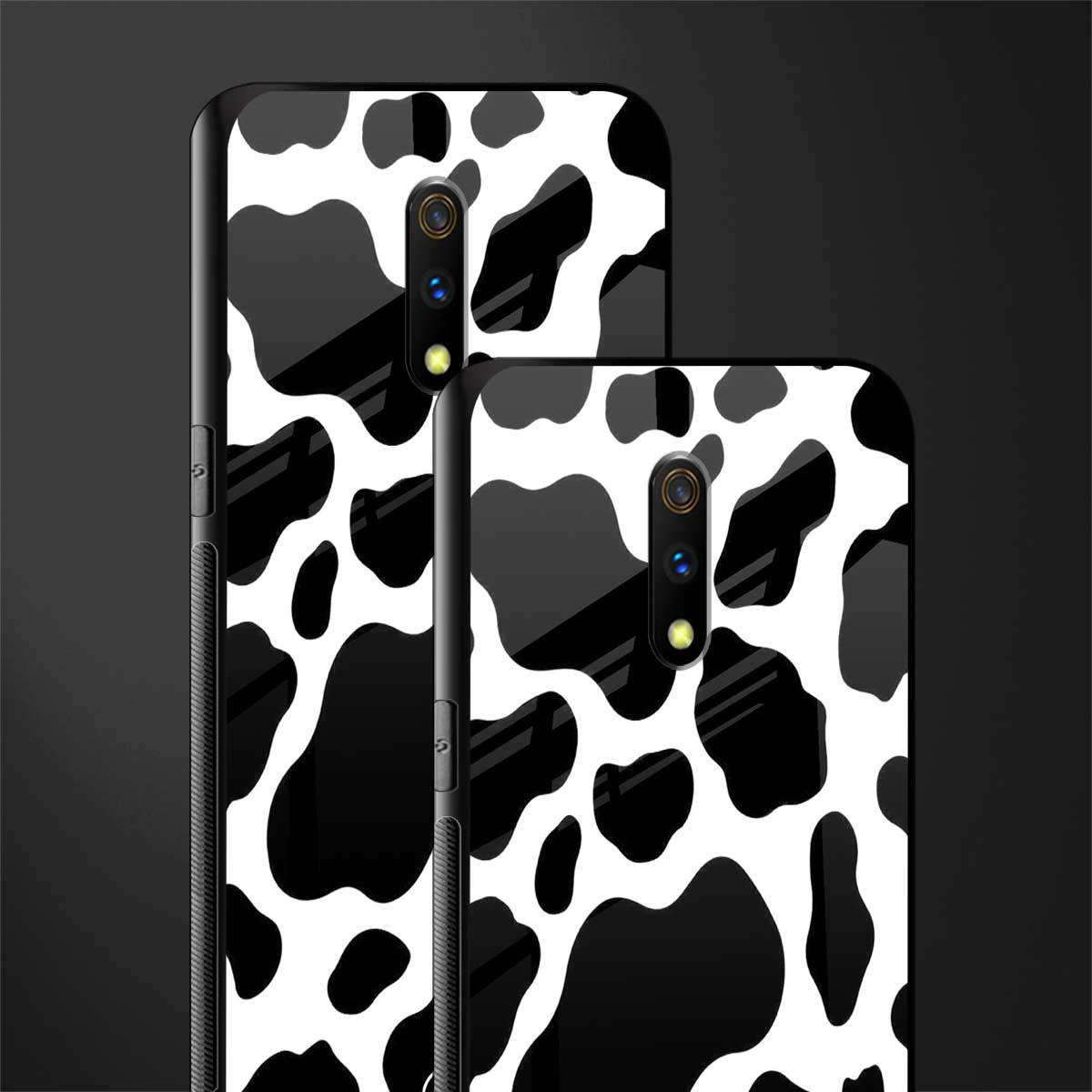 cow fur glass case for realme x image-2