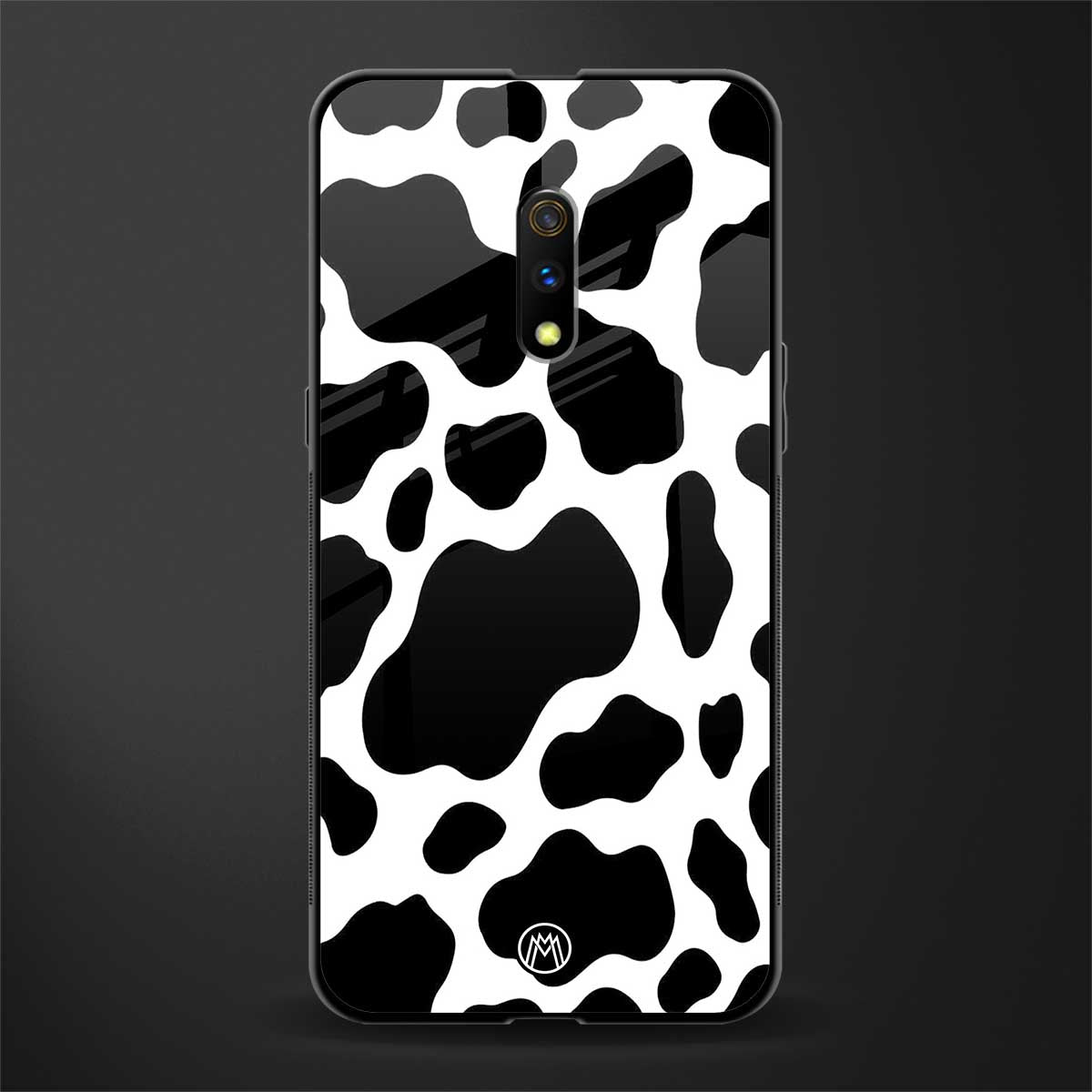 cow fur glass case for realme x image