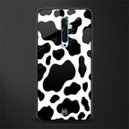 cow fur glass case for oppo reno 2f image