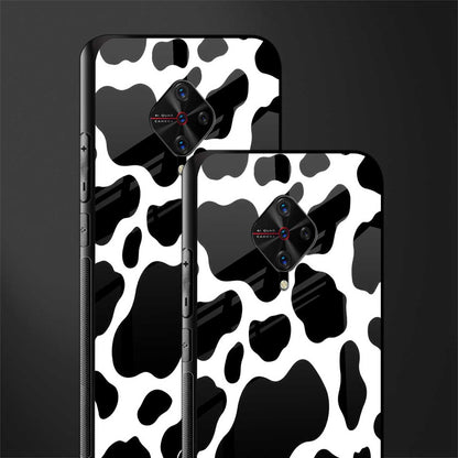 cow fur glass case for vivo s1 pro image-2