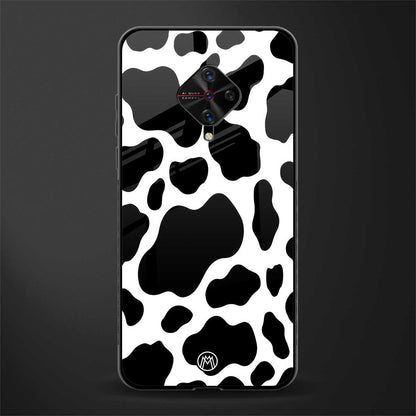 cow fur glass case for vivo s1 pro image