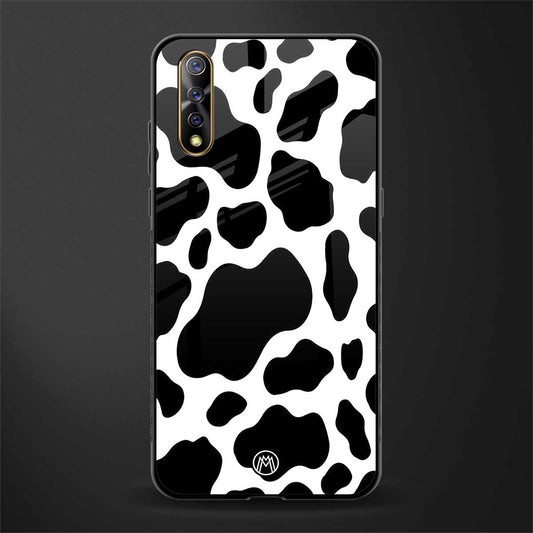 cow fur glass case for vivo s1 image