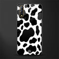 cow fur glass case for vivo z1x image