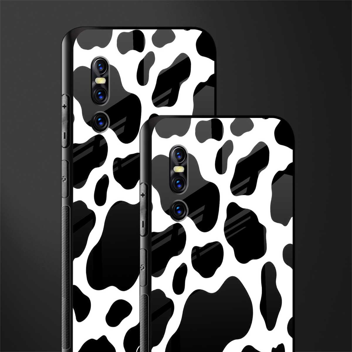 cow fur glass case for vivo v15 pro image-2