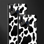 cow fur glass case for samsung galaxy m10s image-2