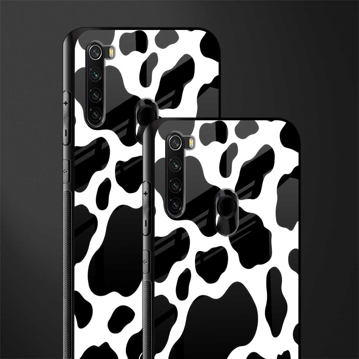 cow fur glass case for redmi note 8 image-2