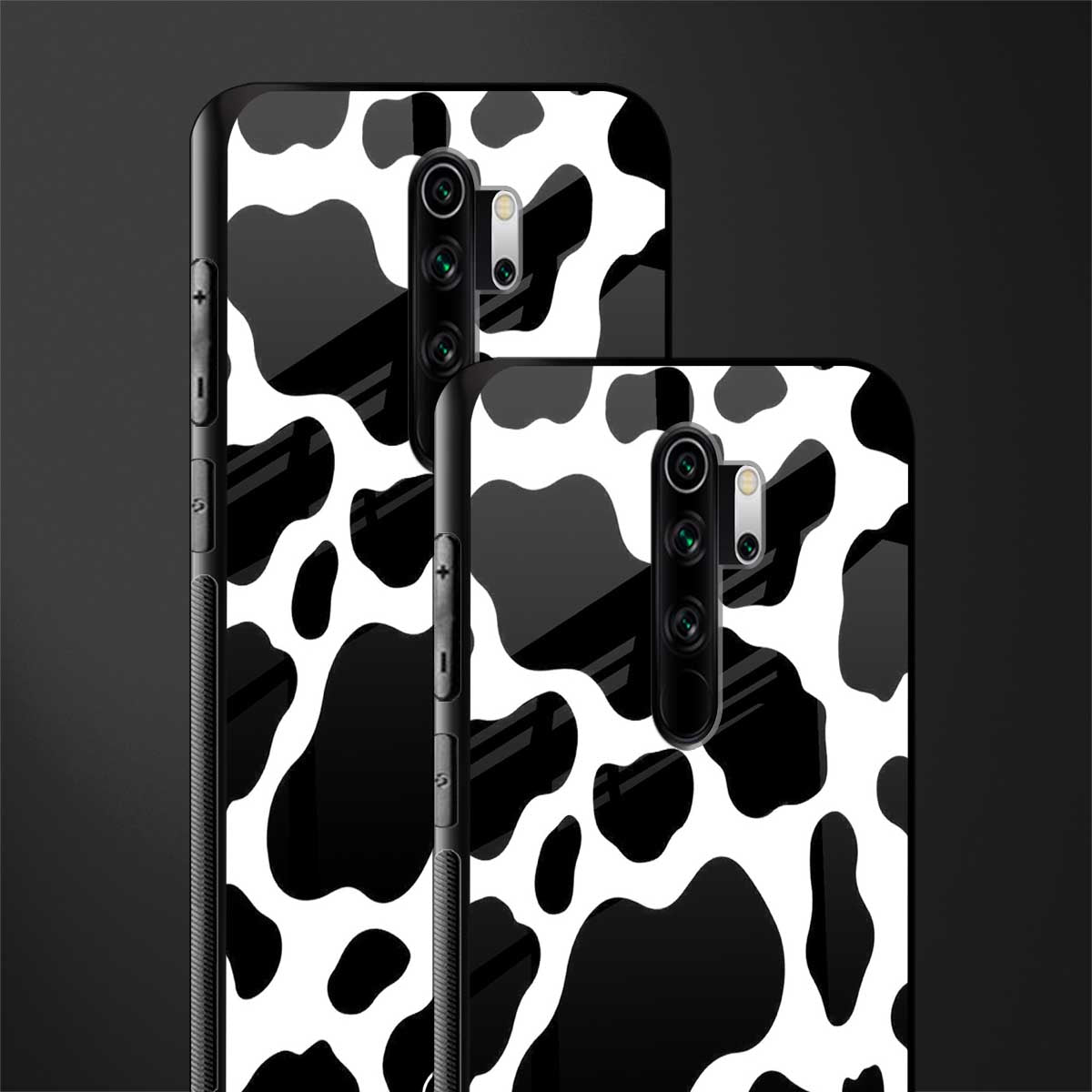 cow fur glass case for redmi note 8 pro image-2