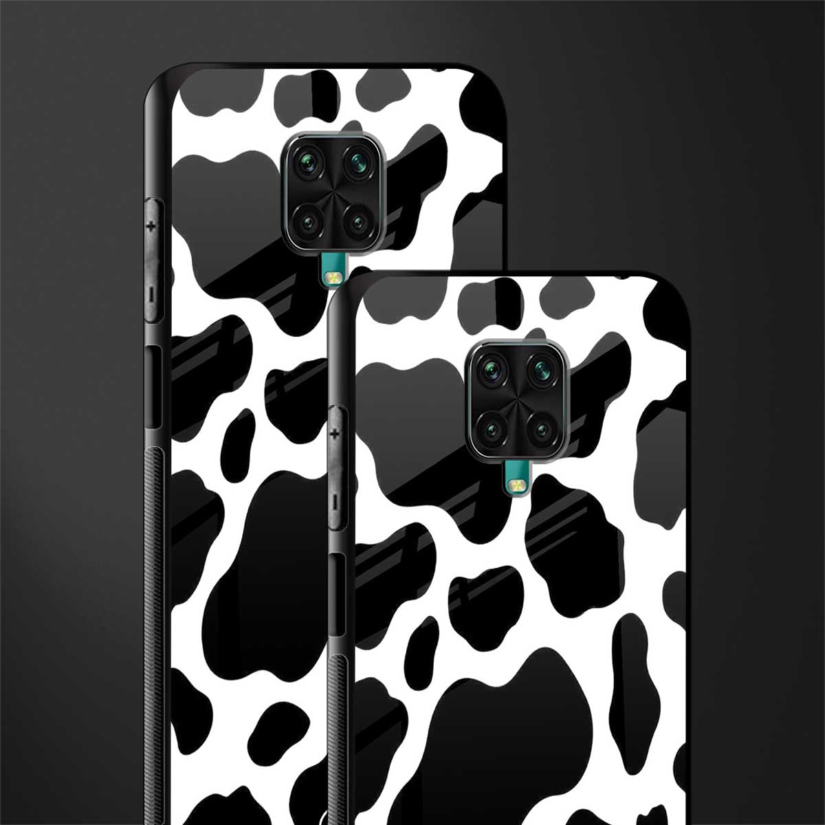 cow fur glass case for redmi note 9 pro image-2
