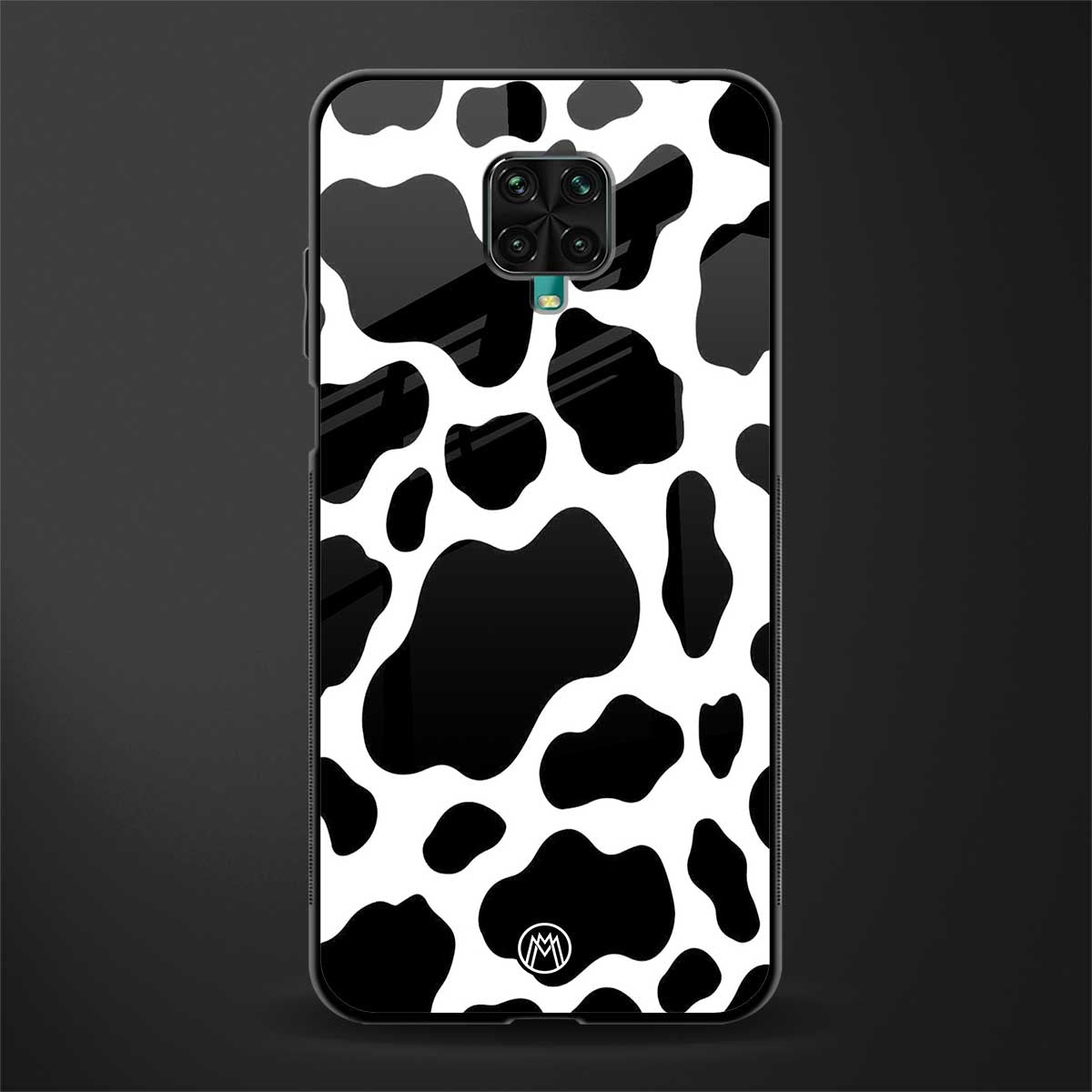 cow fur glass case for redmi note 9 pro max image