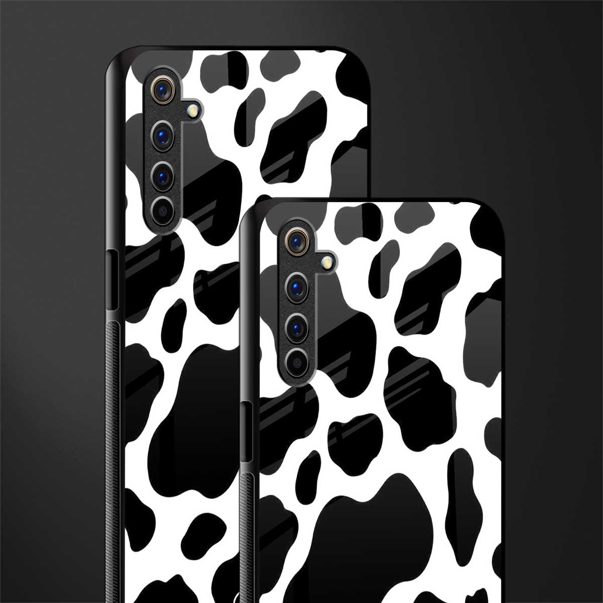 cow fur glass case for realme 6i image-2