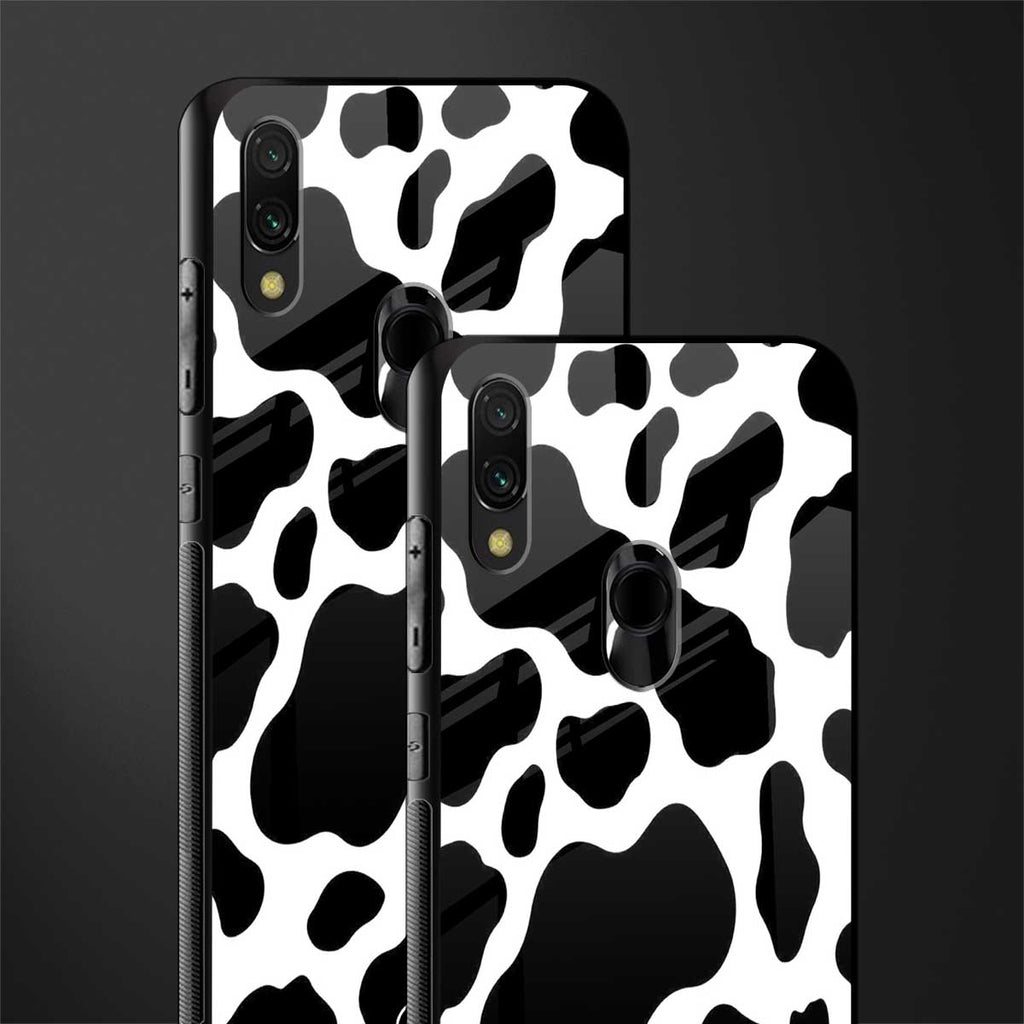 cow fur glass case for redmi note 7 pro image-2