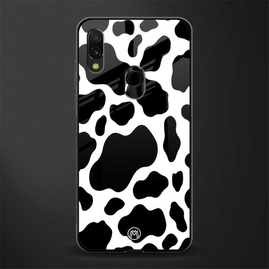 cow fur glass case for redmi note 7 pro image