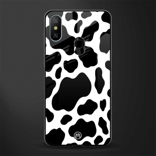 cow fur glass case for redmi 6 pro image