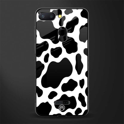 cow fur glass case for redmi 6 image