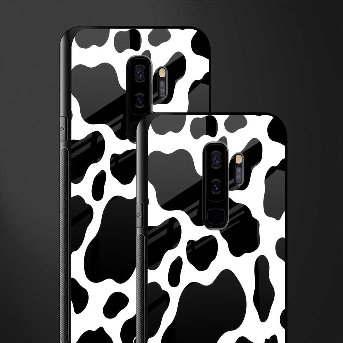 cow fur glass case for samsung galaxy s9 plus image-2