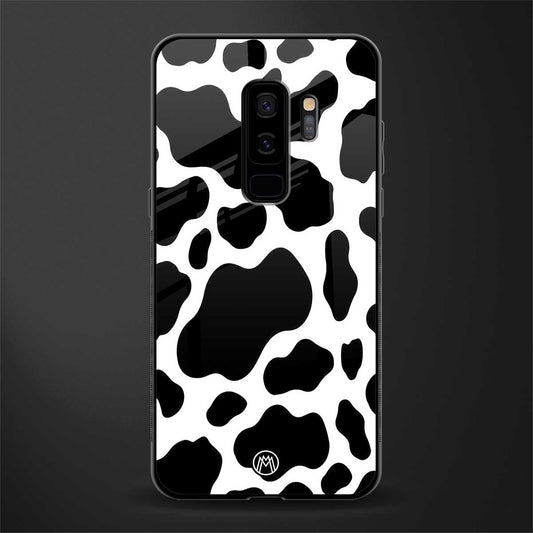 cow fur glass case for samsung galaxy s9 plus image