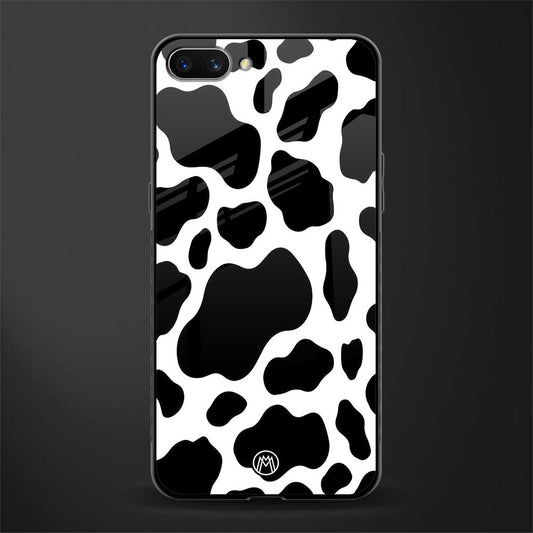 cow fur glass case for realme c1 image