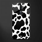 cow fur glass case for oppo a5 2020 image