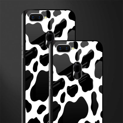 cow fur glass case for oppo a12 image-2