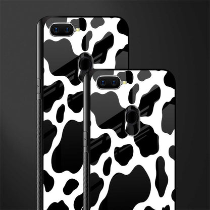 cow fur glass case for oppo a7 image-2