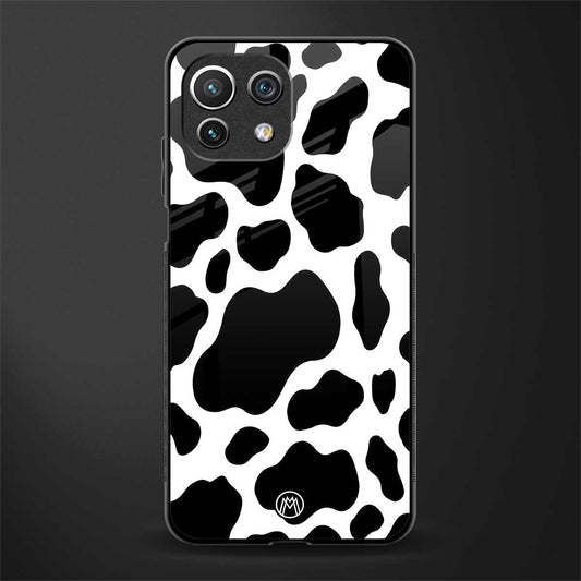 cow fur glass case for mi 11 lite image