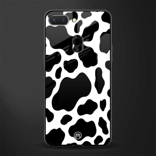 cow fur glass case for oppo a5 image