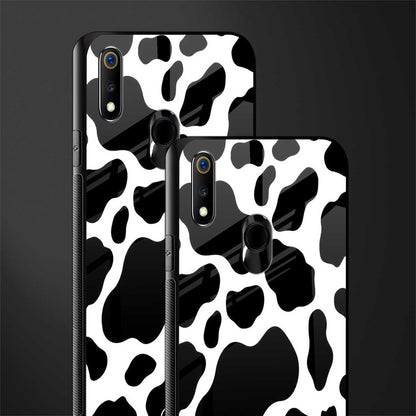 cow fur glass case for realme 3 pro image-2