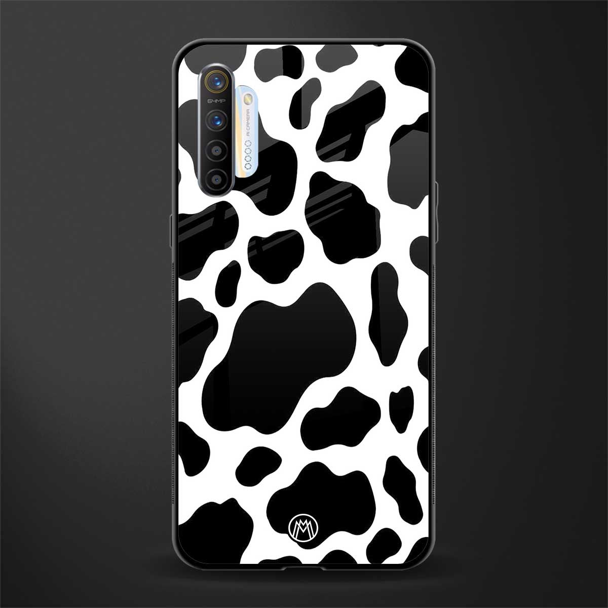 cow fur glass case for realme xt image