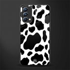 cow fur glass case for oppo f19 image
