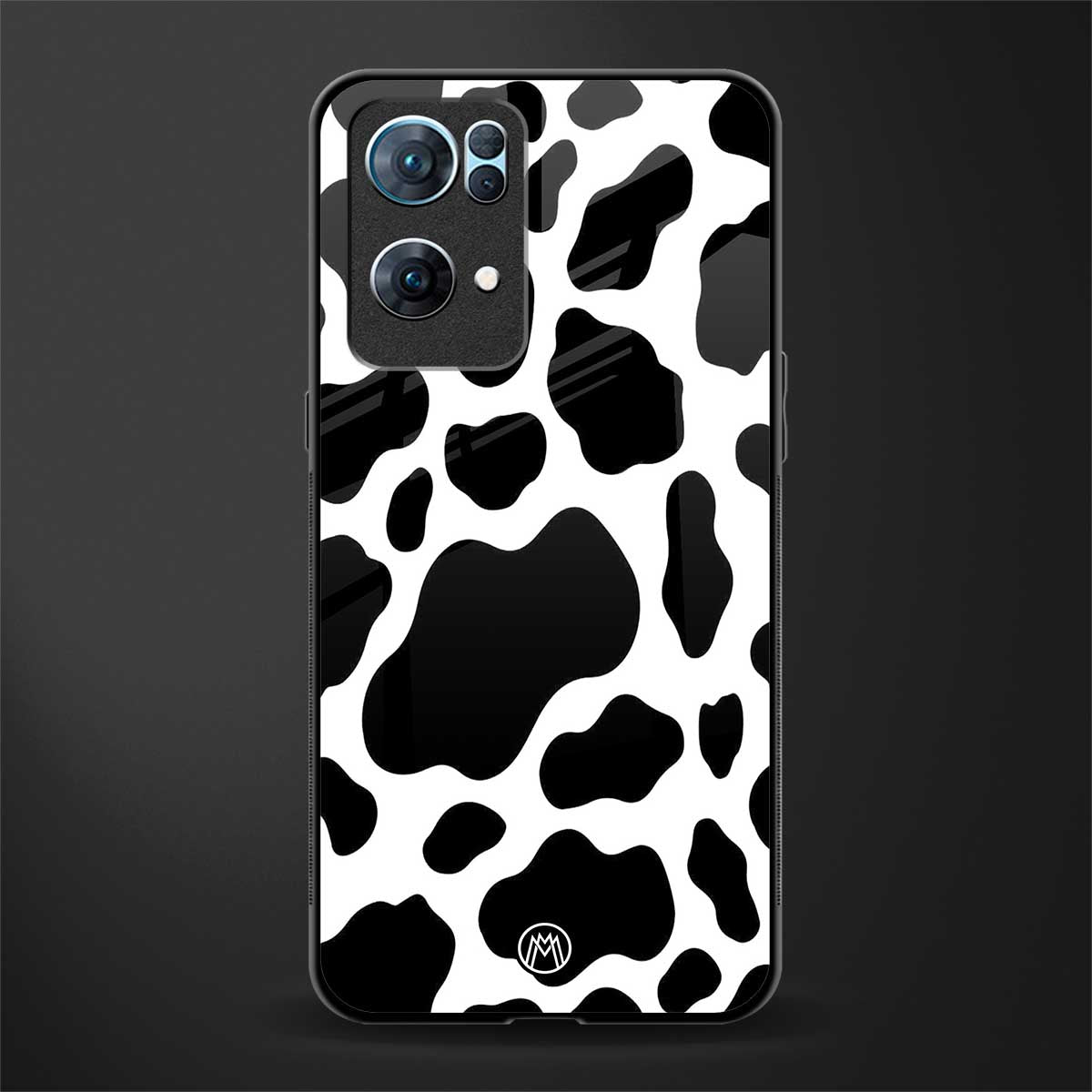 cow fur glass case for oppo reno7 pro 5g image