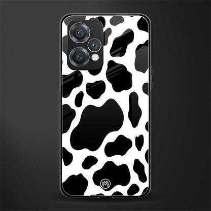 cow fur back phone cover | glass case for realme 9 pro 5g