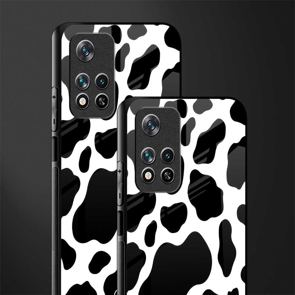 cow fur glass case for xiaomi 11i 5g image-2
