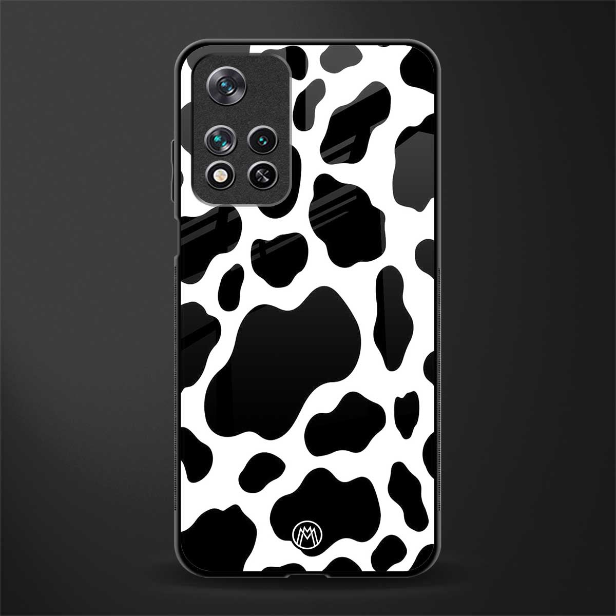 cow fur glass case for poco m4 pro 5g image