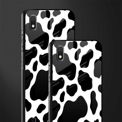 cow fur glass case for samsung galaxy a10 image-2