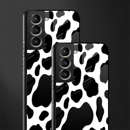 cow fur glass case for samsung galaxy s21 plus image-2