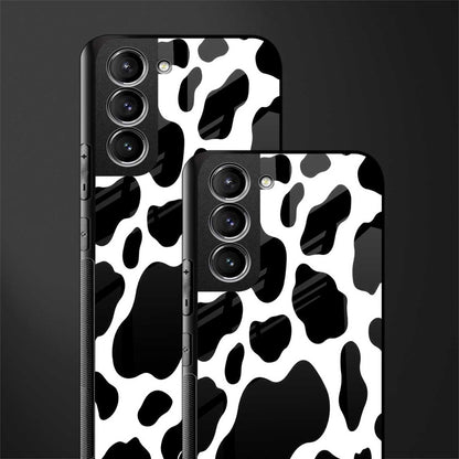 cow fur glass case for samsung galaxy s21 fe 5g image-2