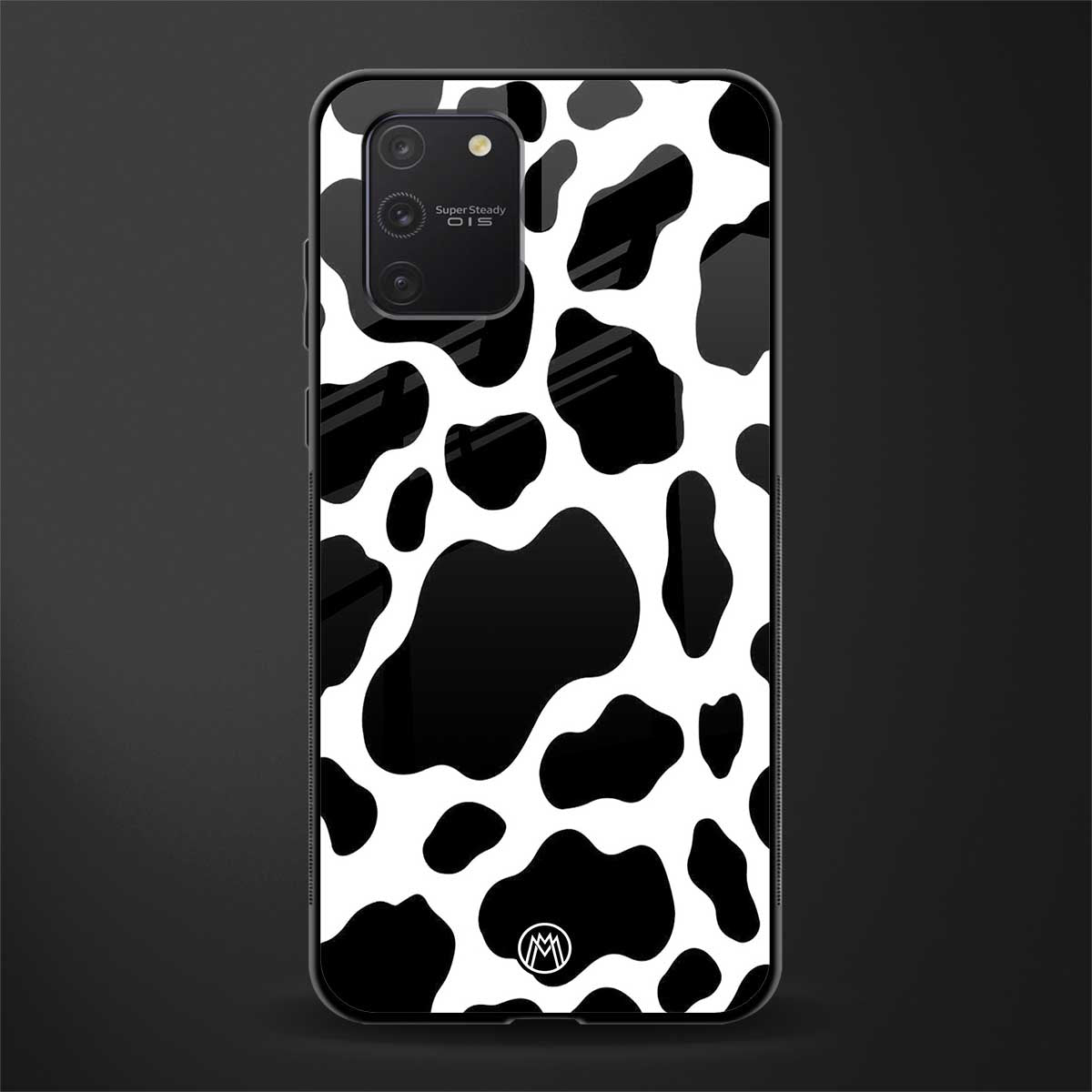 cow fur glass case for samsung galaxy s10 lite image