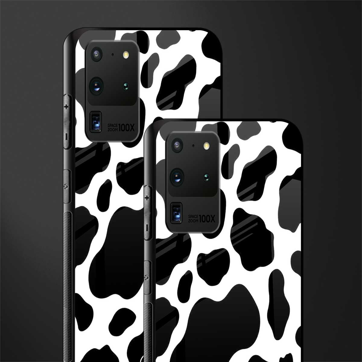 cow fur glass case for samsung galaxy s20 ultra image-2