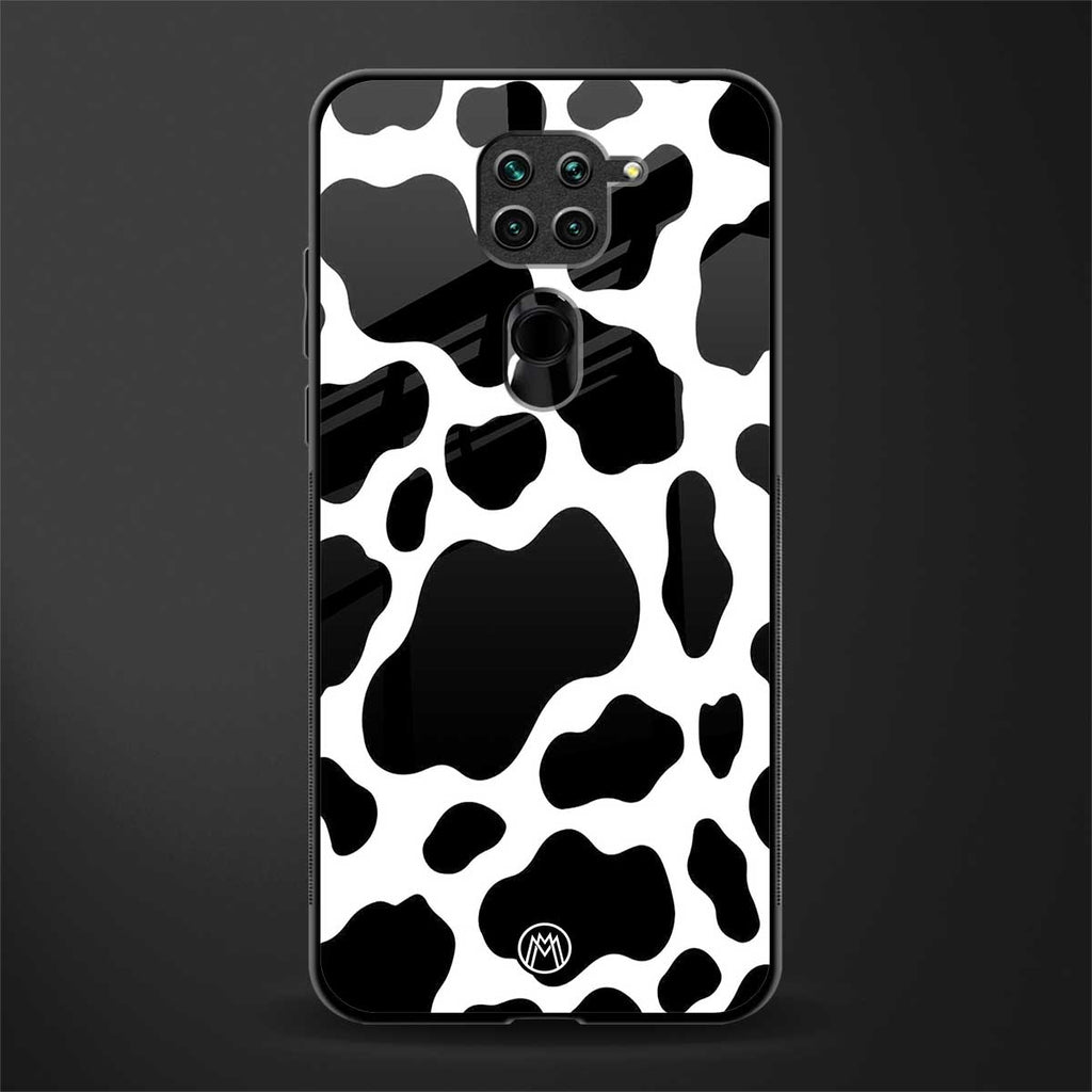 cow fur glass case for redmi note 9 image