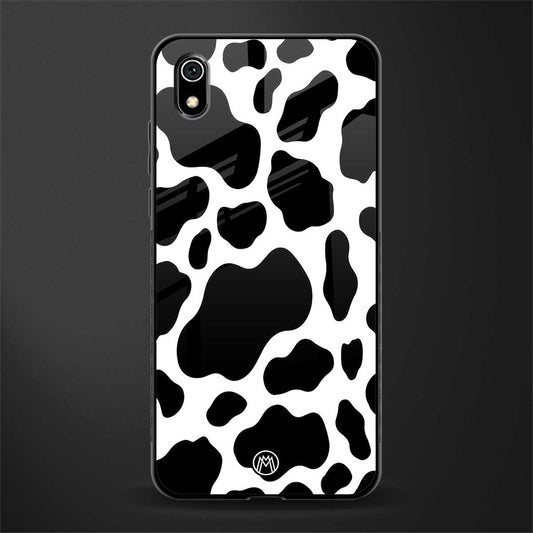 cow fur glass case for redmi 7a image