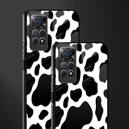 cow fur glass case for redmi note 11 pro image-2