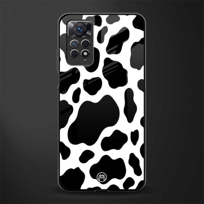 cow fur glass case for redmi note 11s image