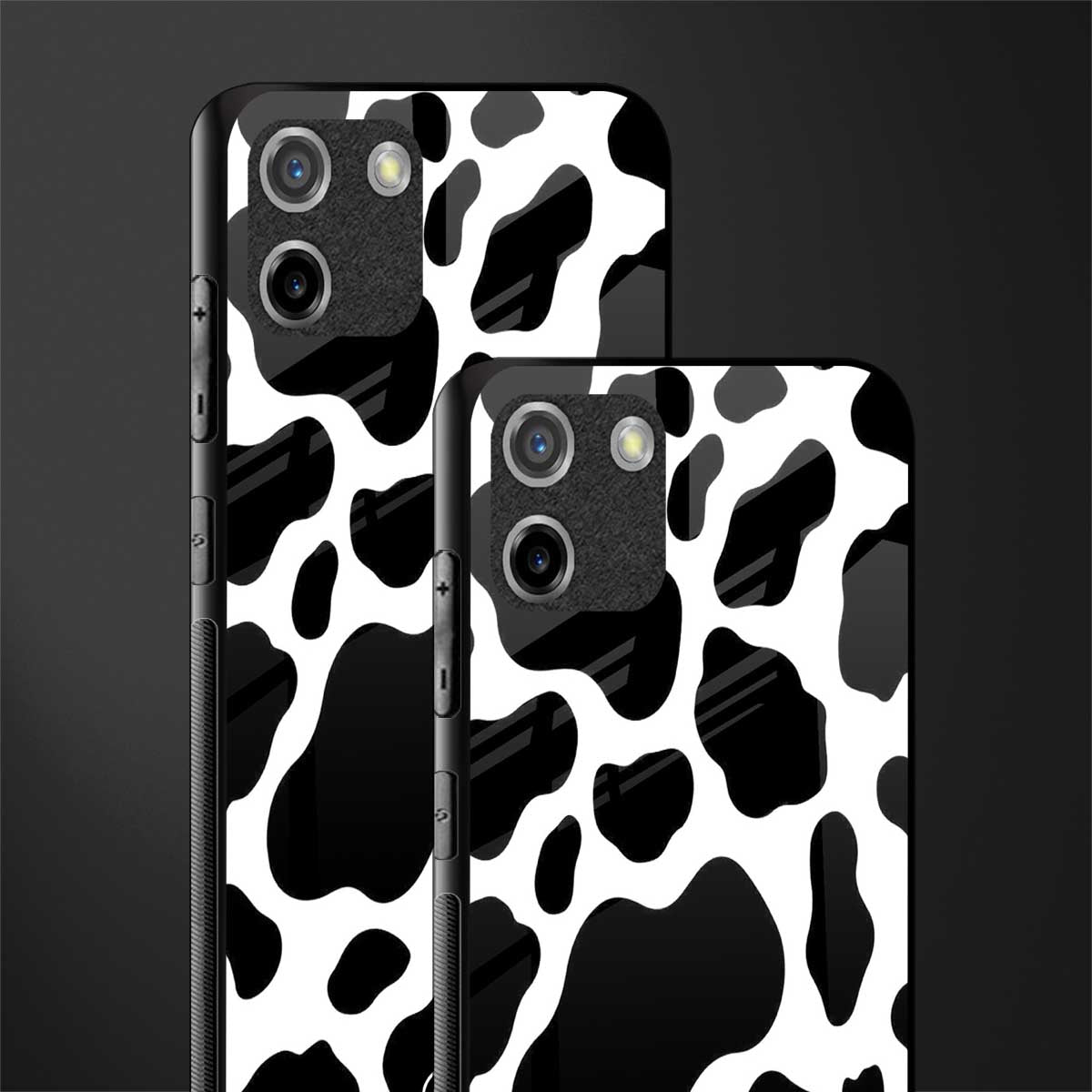 cow fur glass case for realme c11 image-2