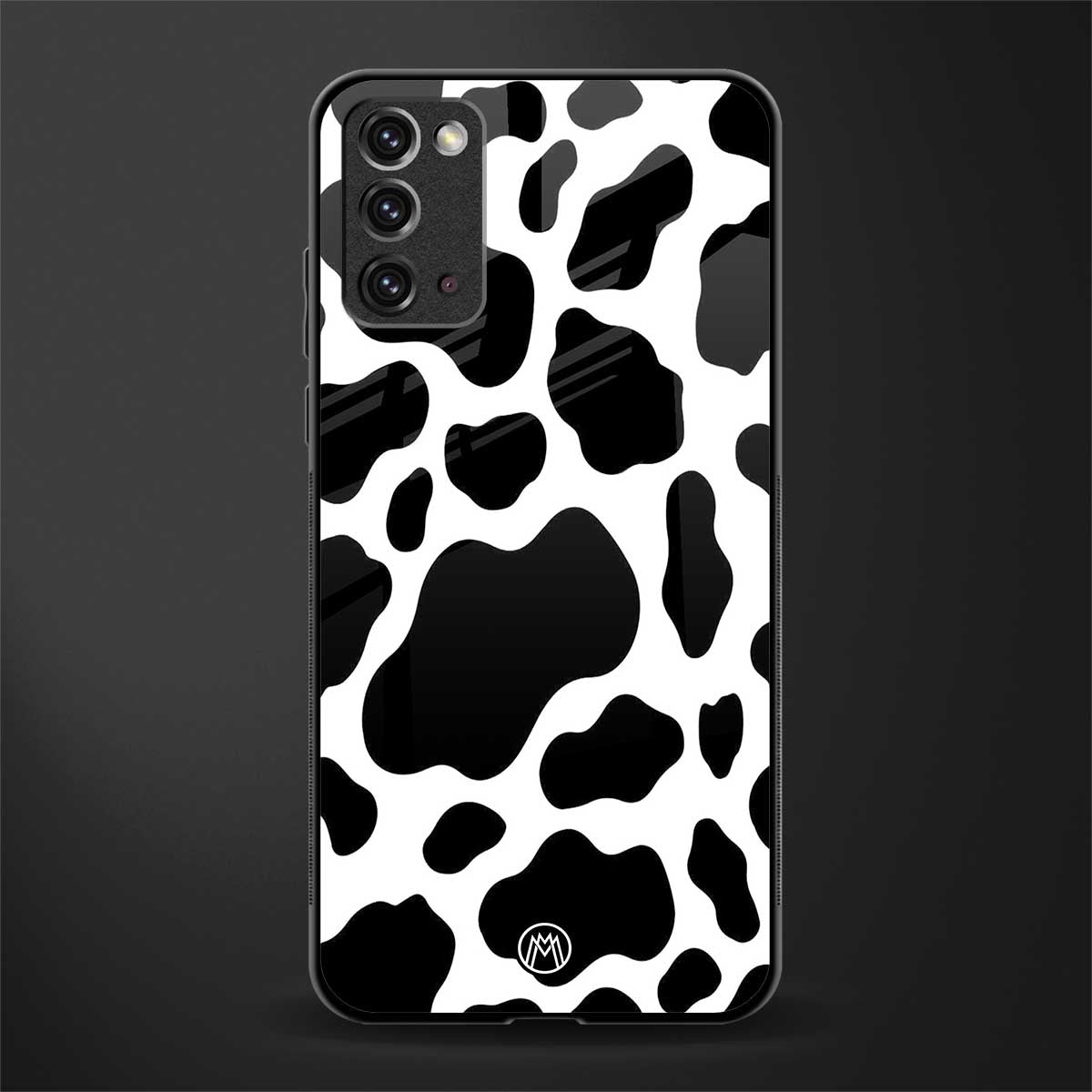 cow fur glass case for samsung galaxy note 20 image