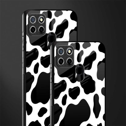 cow fur glass case for realme narzo 30a image-2